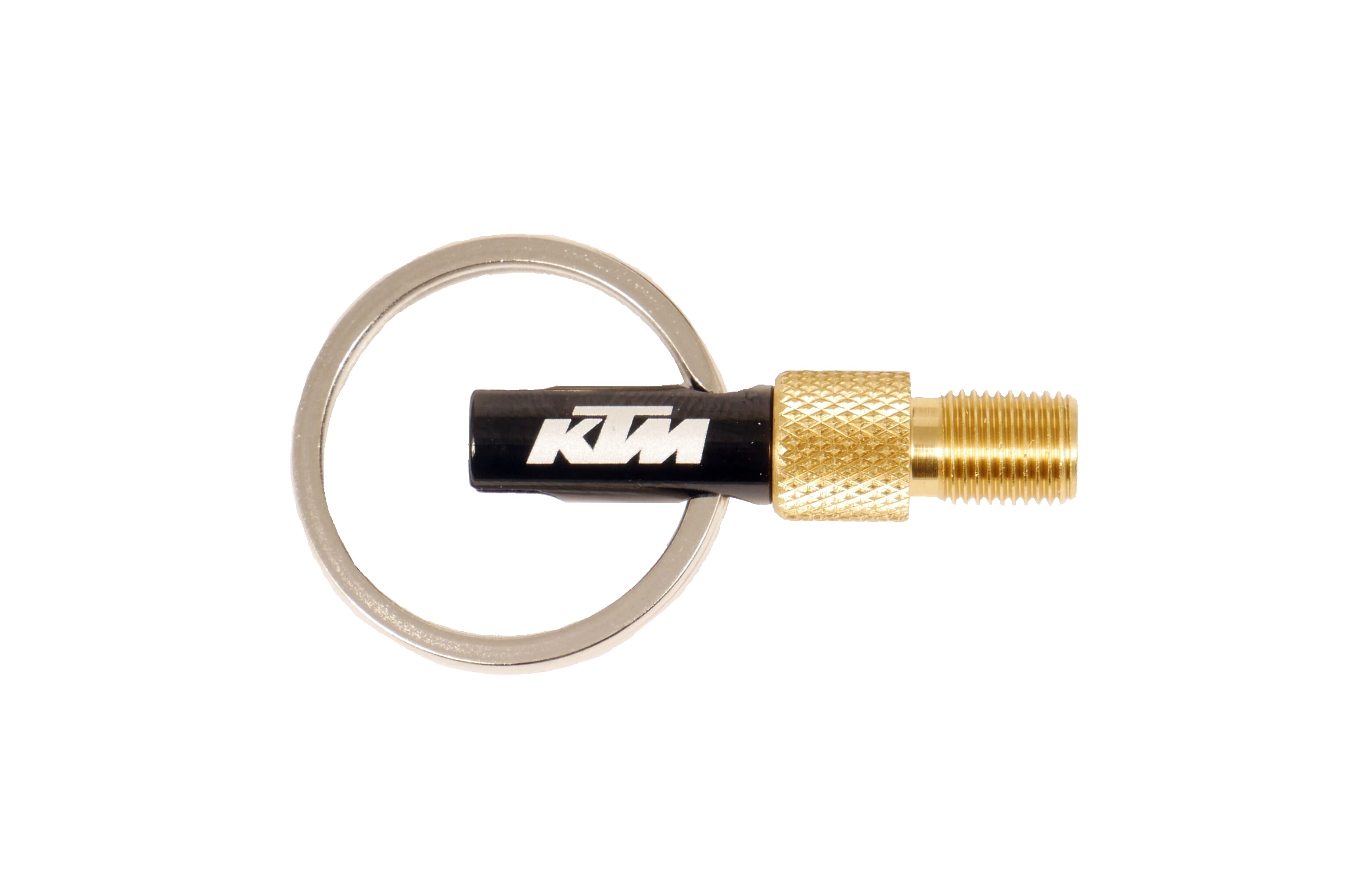 KTM Presta valve adapter key ring