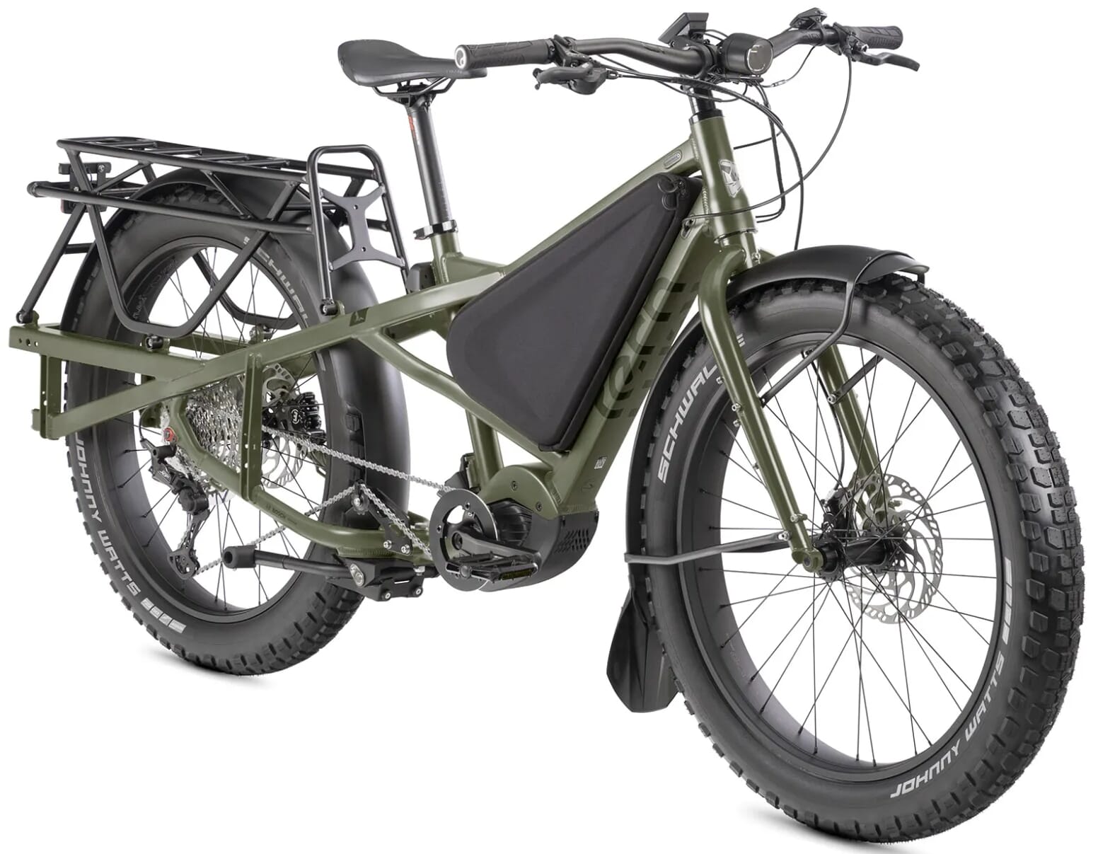 Tern Orox S12 27.5" 2024/2025 - dark green fatbike