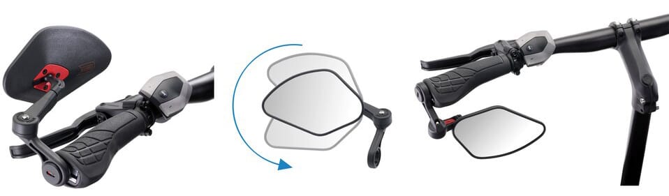 Krampe eBike bicycle mirror KF Sport - Application