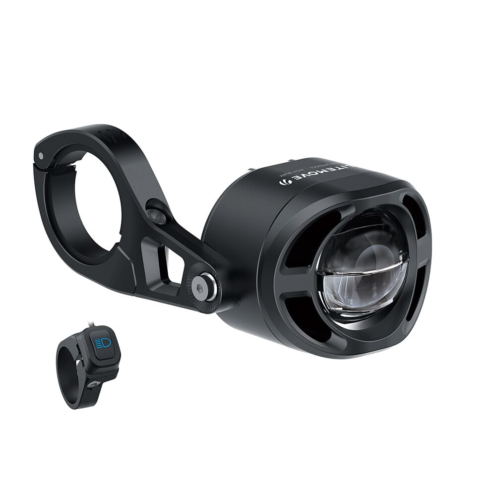 Litemove AEW-230 eBike Headlight | powerful 300m beam - with holder