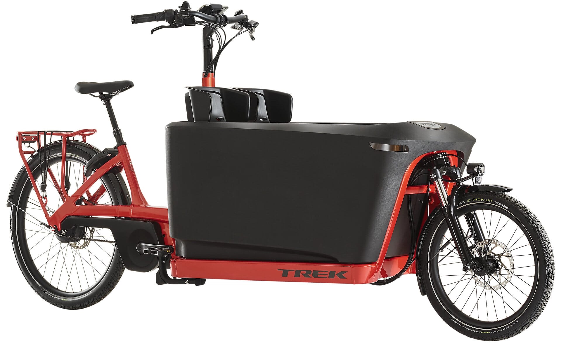 Trek Fetch+ 4 Cargo Bike 2023 lava 2