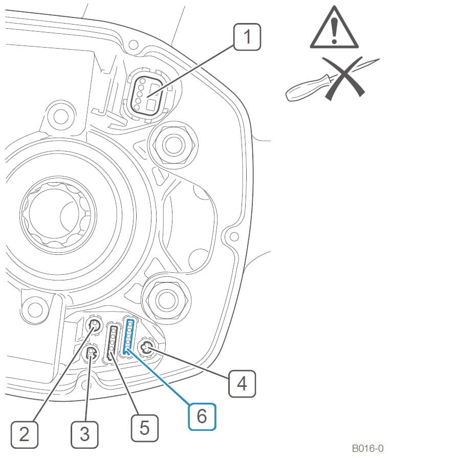 Connection for Brose dummy plug