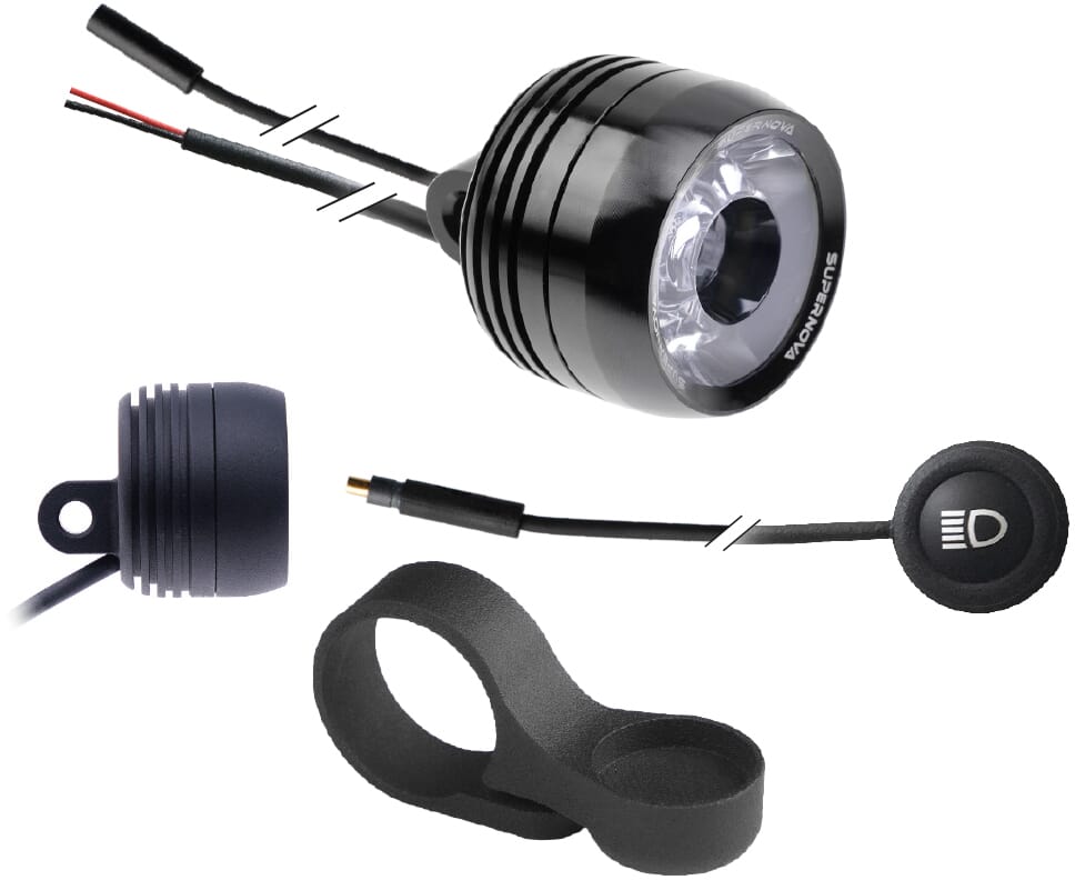 Supernova MINI 2 PRO e-bike front light water & shock -proof