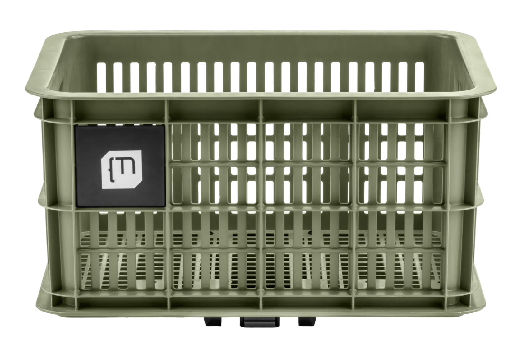 Moustache Frida Mini crate MIK system 17.5 litres - Green