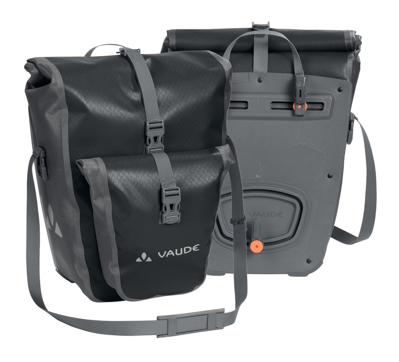 Vaude Aqua Back Plus E-Bike Rear Pannier Pair - black
