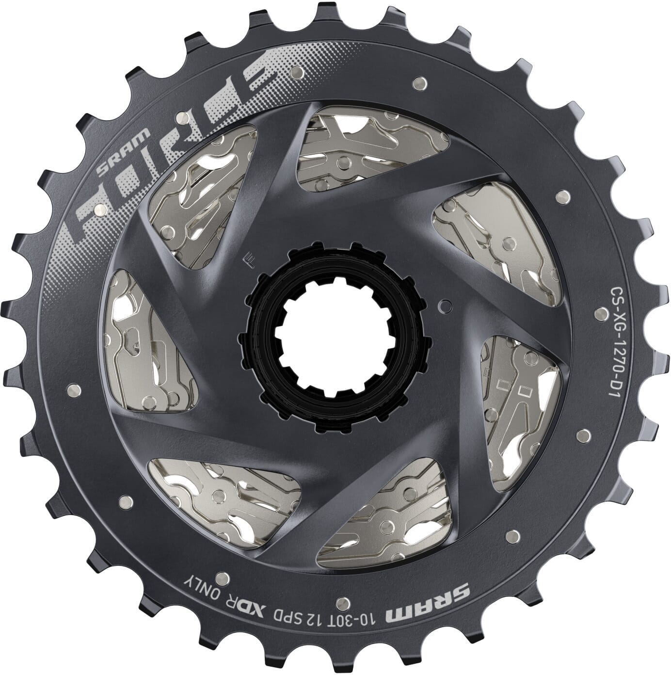 SRAM-Force XG-1270 12-speed cassette 10-30T for AXS eTap