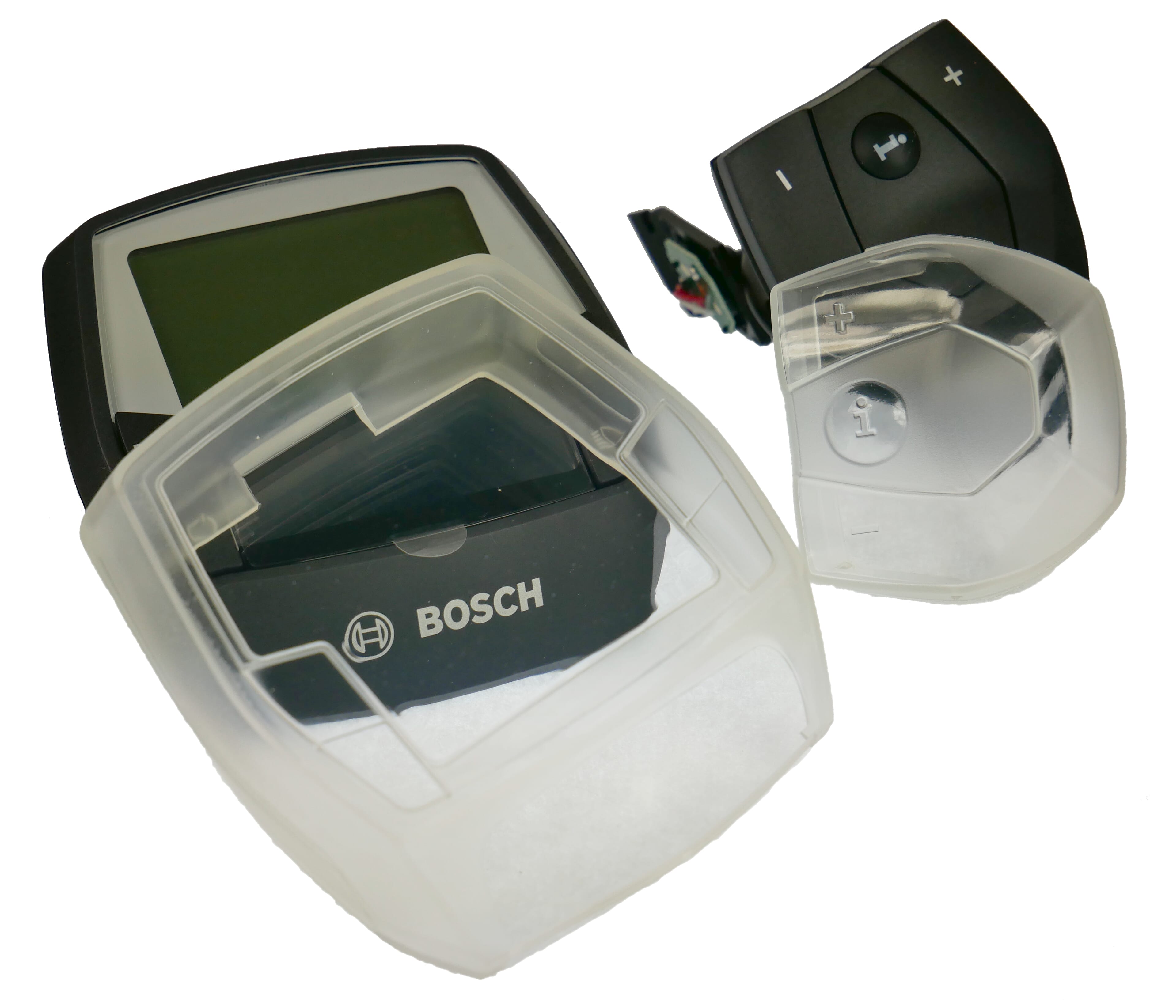 MH protective cover set for Bosch Intuvia displays and control units