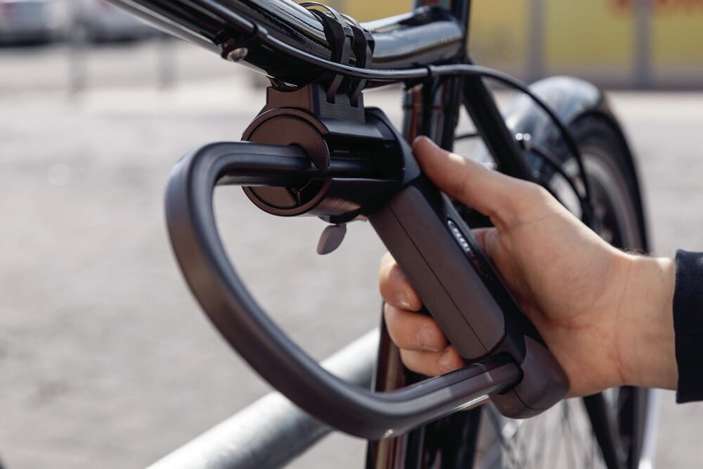 ABUS U-lock universal holder mounted