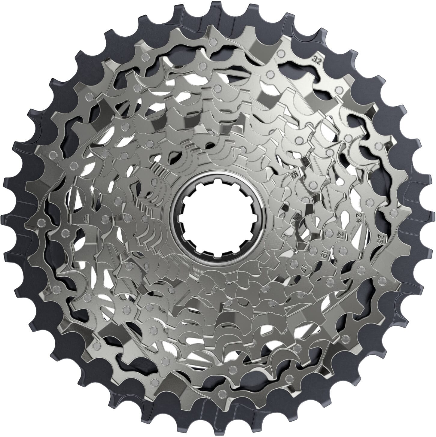 SRAM XG-1270 cassette 12-speed 10-36T optimised for e-shifting