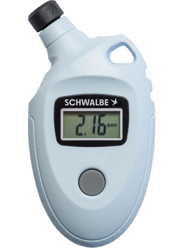 Schwalbe Airmax Pro tyre pressure gauge