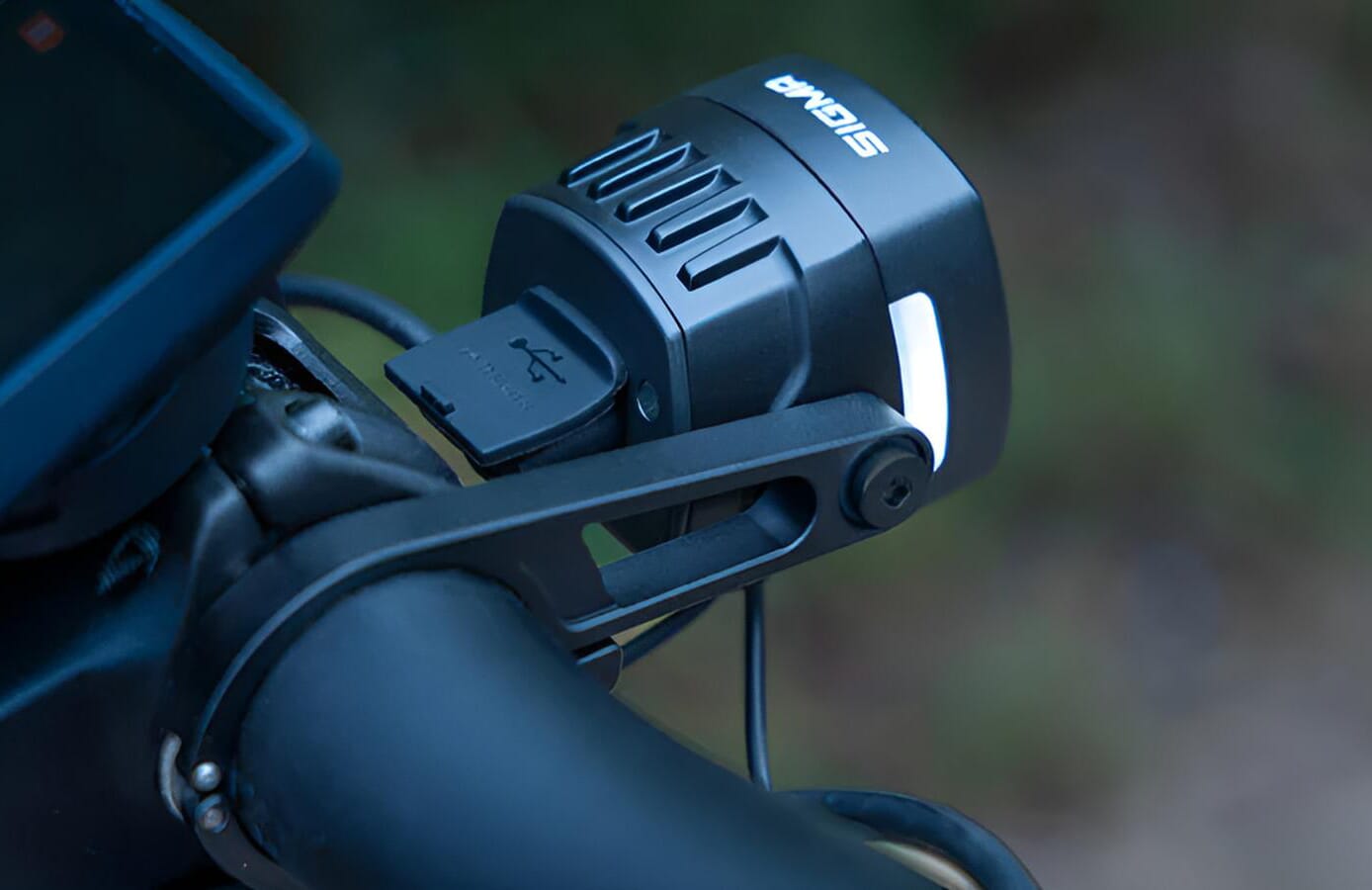 Sigma EOX FL 170 HB eBike headlight - mounted