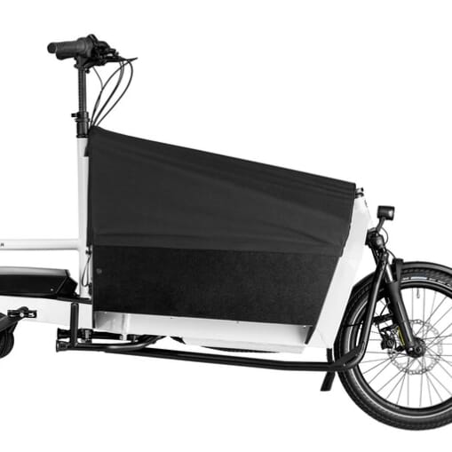 Riese & Müller Transporter 65 tarpaulin - side view