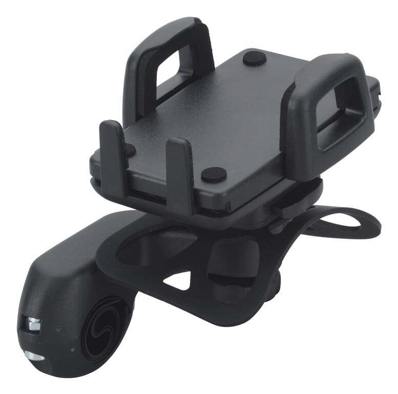 Ergotec mobile phone holder for handlebar - black