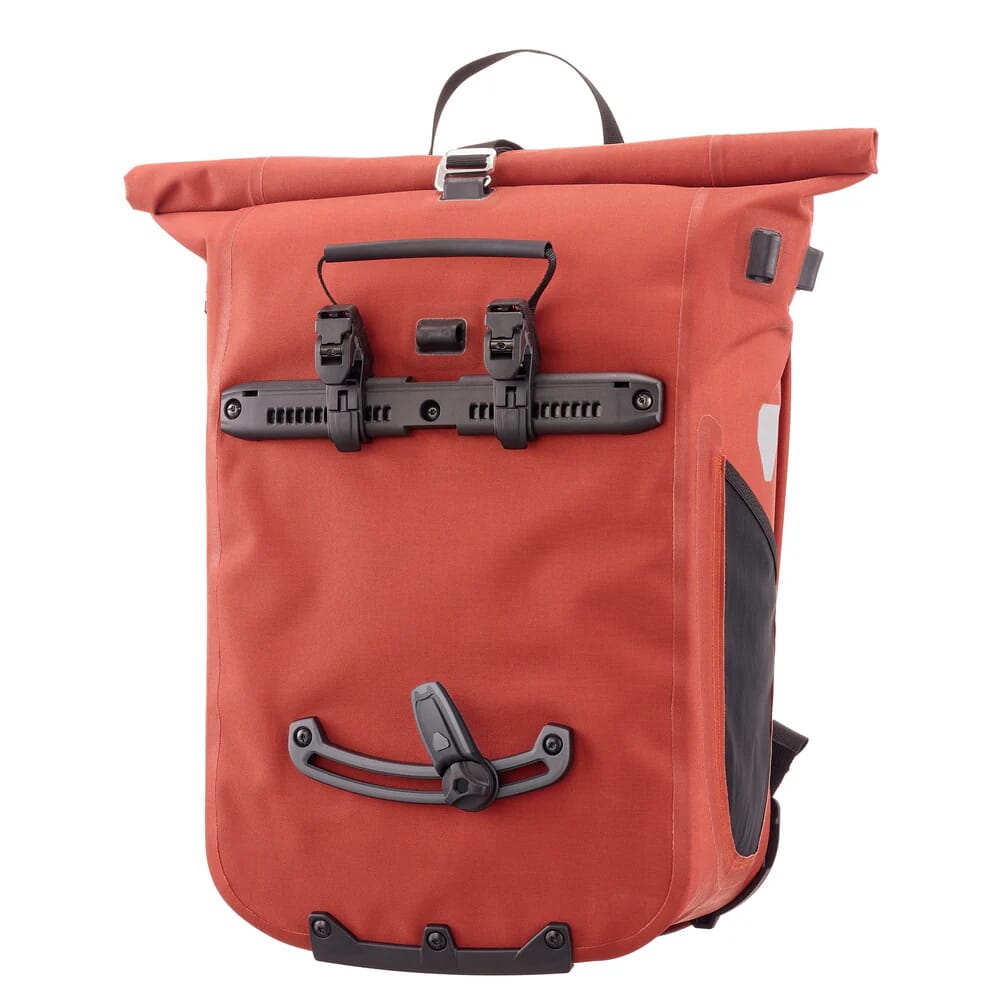Ortlieb Vario Plus 26 litres - Dark Chilli back bike bag