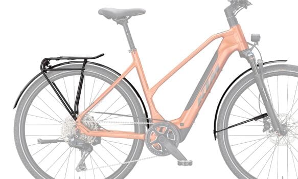 KTM LFC SX On-/Offroad mudguards with Snapit 2.0 luggage rack set