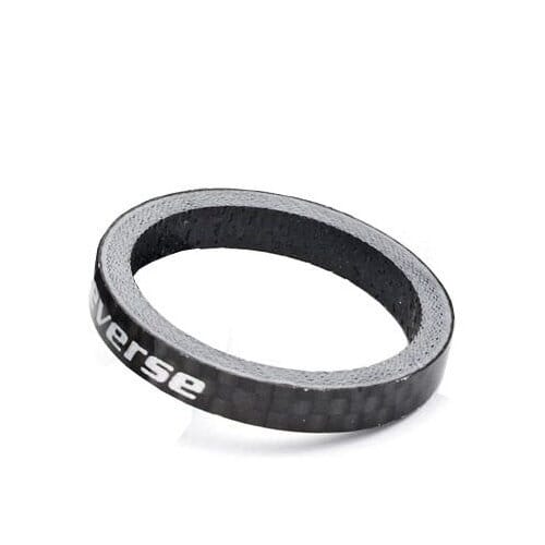 REVERSE Spacer 10mm Carbon 1 1/8" (black) 10 mm