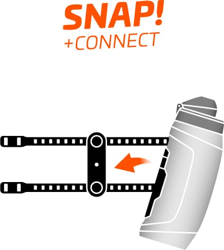 Fidlock Twist Bottle 590ml + Uni Base - Snap + Connect