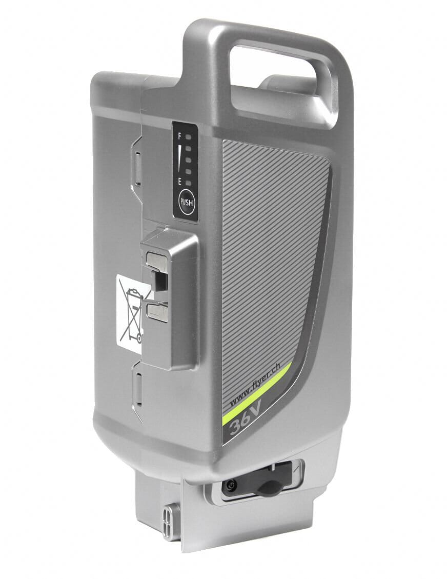 Panasonic Flyer Akku _next generation - 15 Ah 36 Volt - Silber