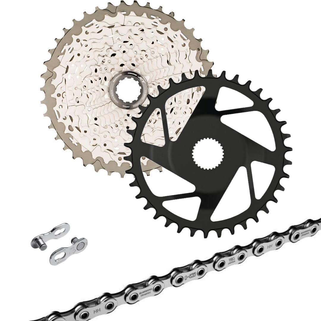 Bosch Gen.4/Gen.5 E-Bike Verschleiß-Set Shimano Deore XT 11-fach - Direct Mount 11 - 42 Zähne