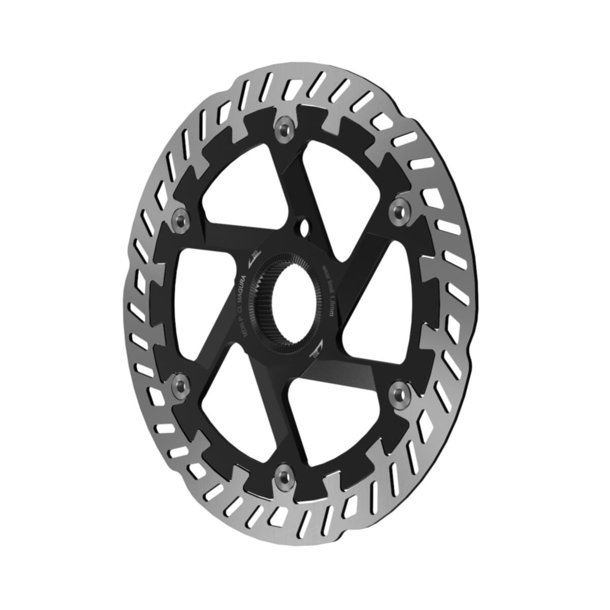 Magura brake disc MDR-P CL incl. lockring for thru axle 203 mm