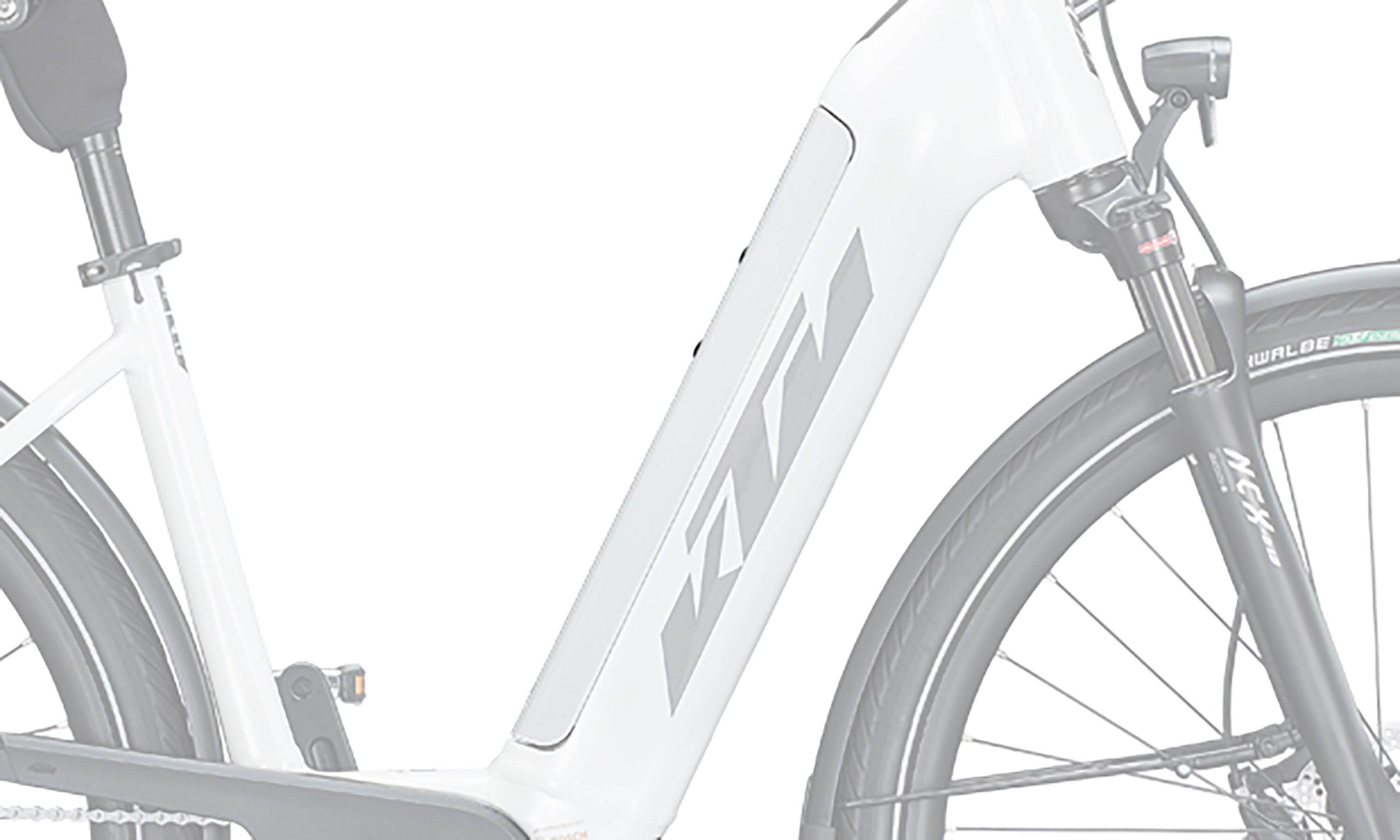 KTM PowerTube 625 battery cover - 2021 low step-through white