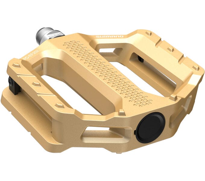 SHIMANO PD-EF102 Pedaal zwart Unisex Volwassenen, Zwart, One Size 2 Stuks