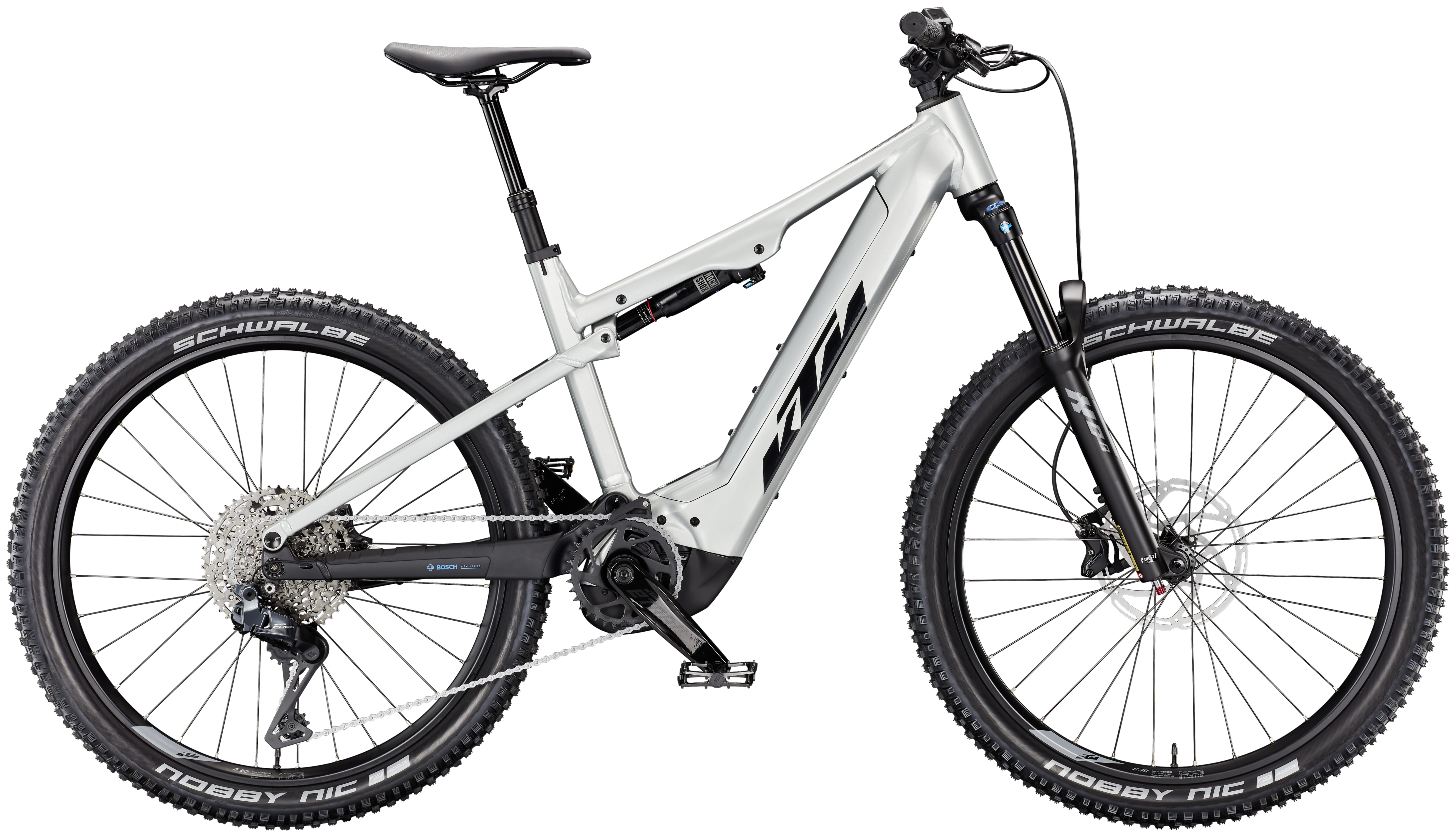 KTM Macina Lycan 772 - Satrlight silver & Matt Black