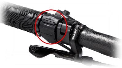 Giant RideControl Ergo 3 SG Bedieneinheit - Lenkermontage