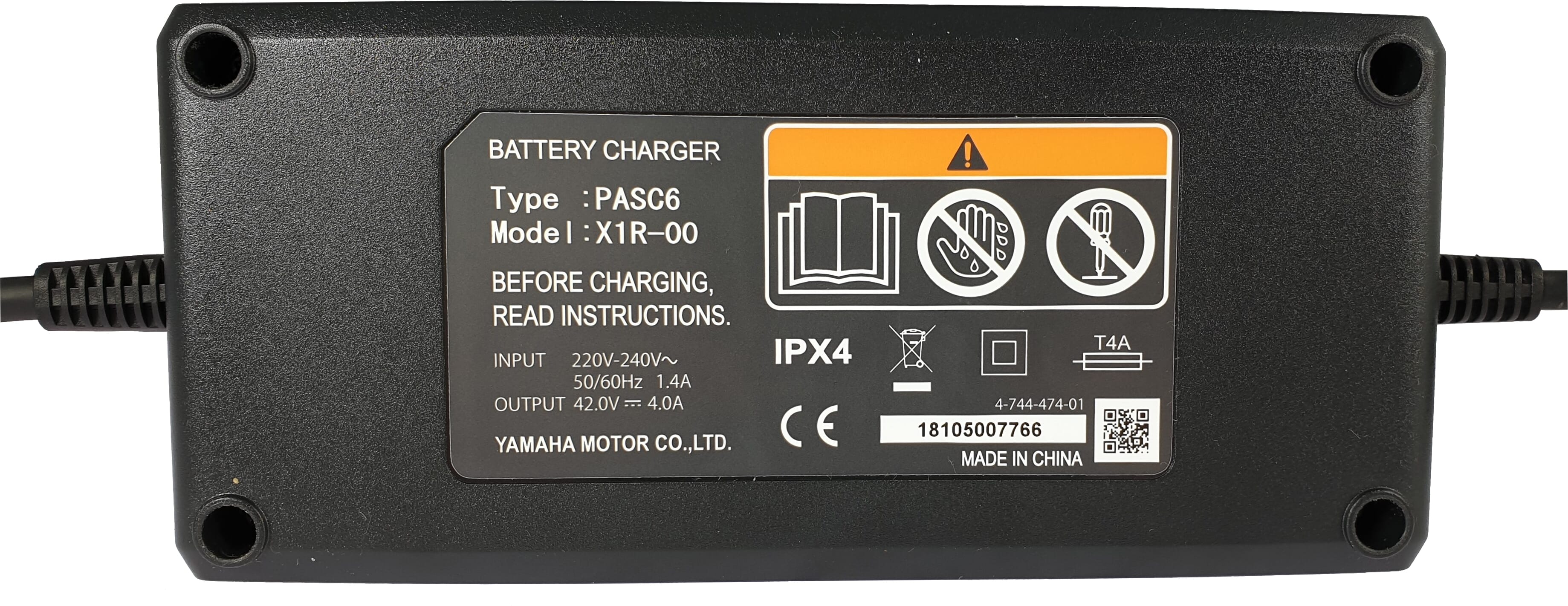 Yamaha Charger for Intube Battery - 36 Volt