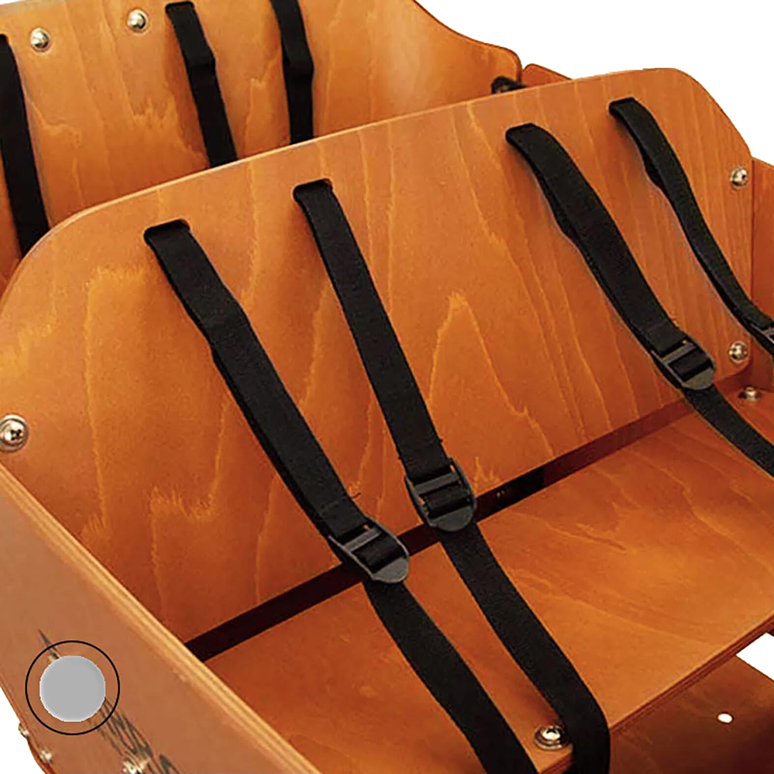 Babboe second bench for City Grey