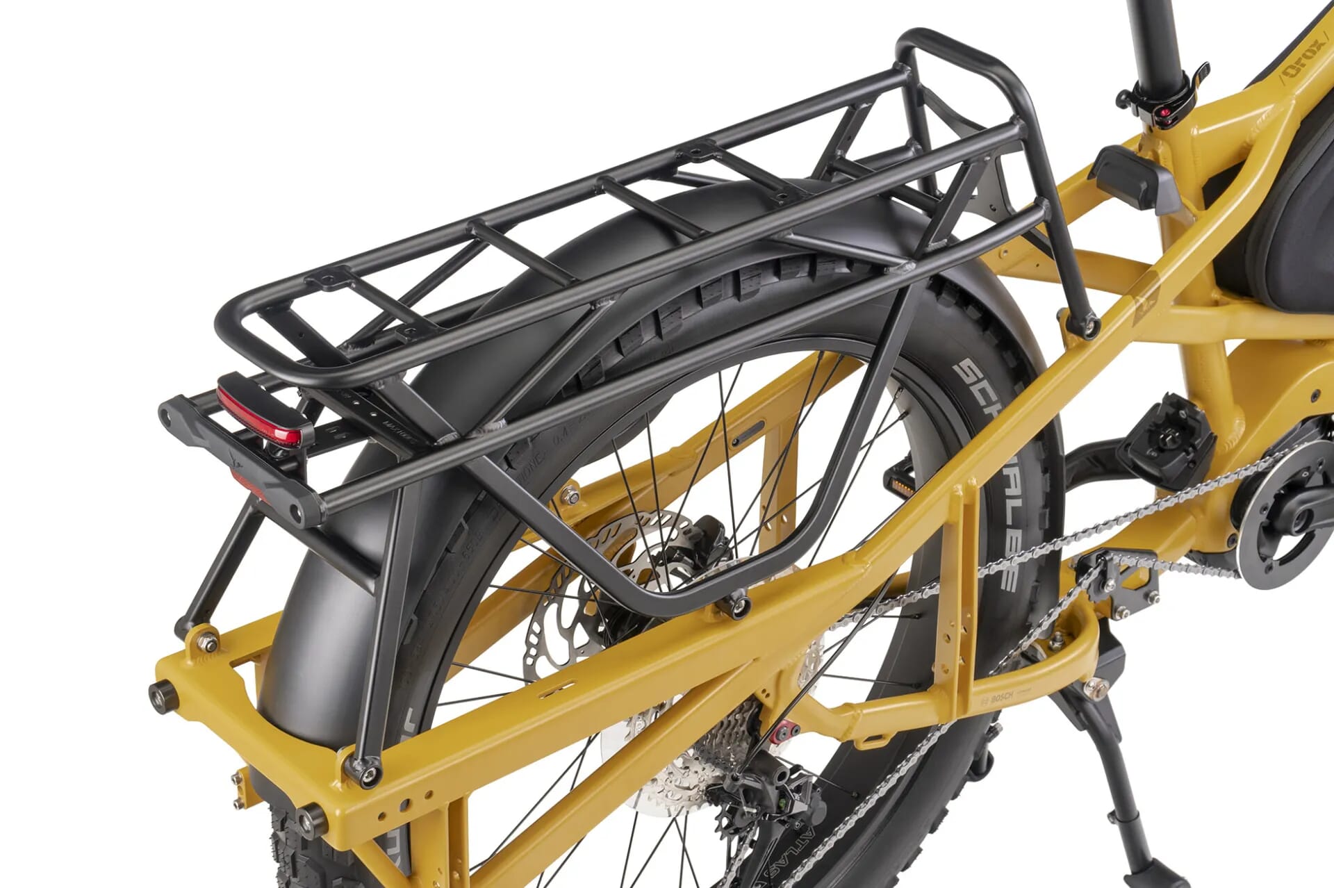 Tern Orox S12 29" 2024/2025 - yellow luggage rack