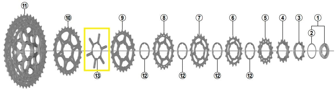 SHIMANO Distanzring Y1VN02000