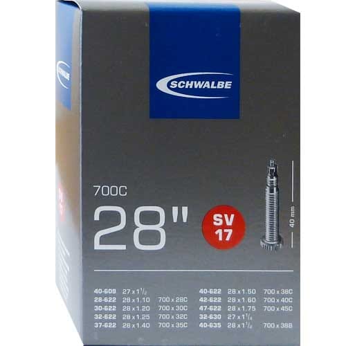 Schwalbe tube SV17 28" 700C