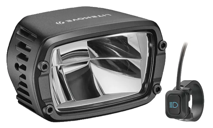 electric bicycle headlight E-Bike Assembly The GE100 Connect E CHIMERA 20W Plug and Play
