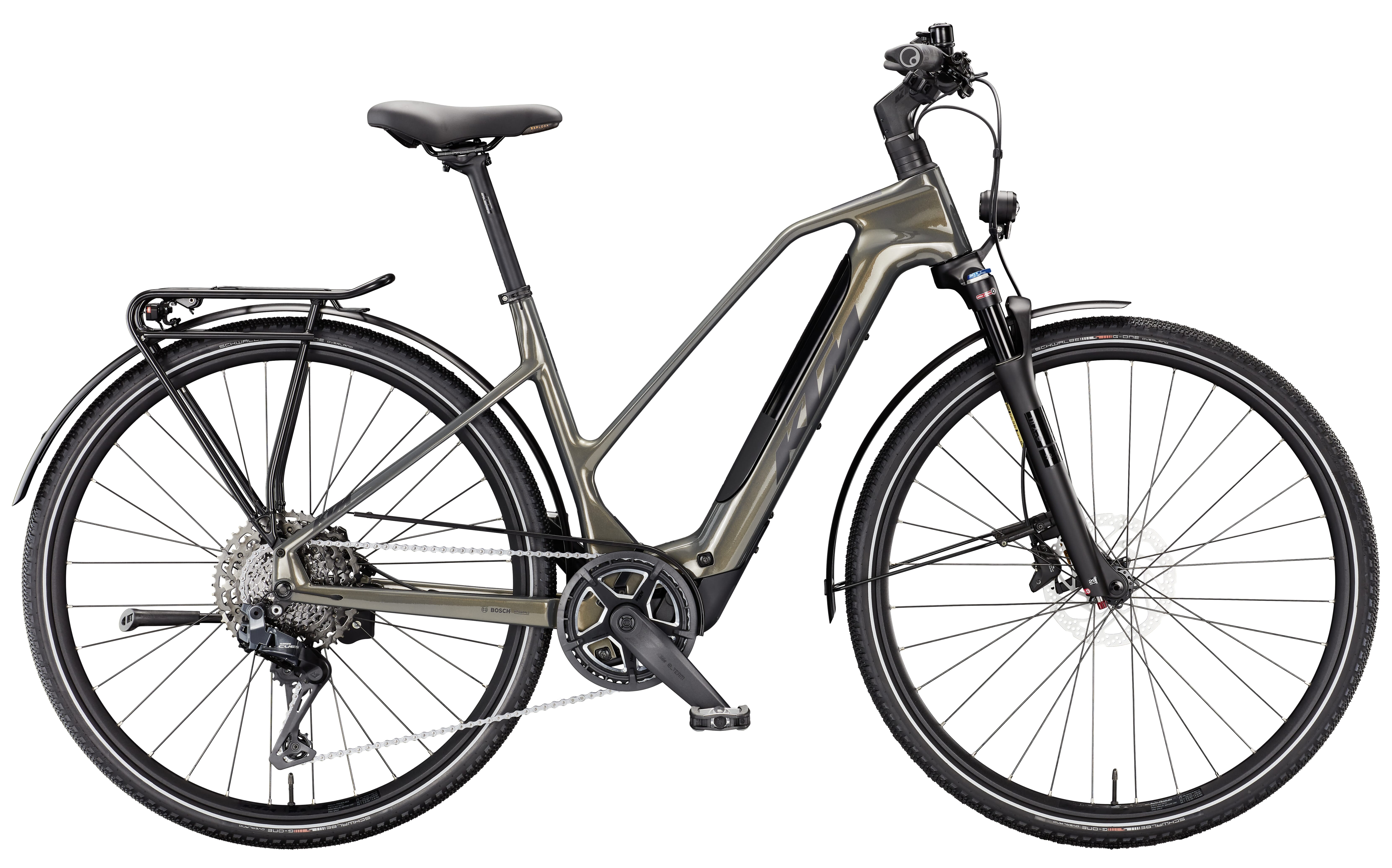 KTM Macina Sport SX Elite - 2026 - Women - Olive Pearl (Black Matt)