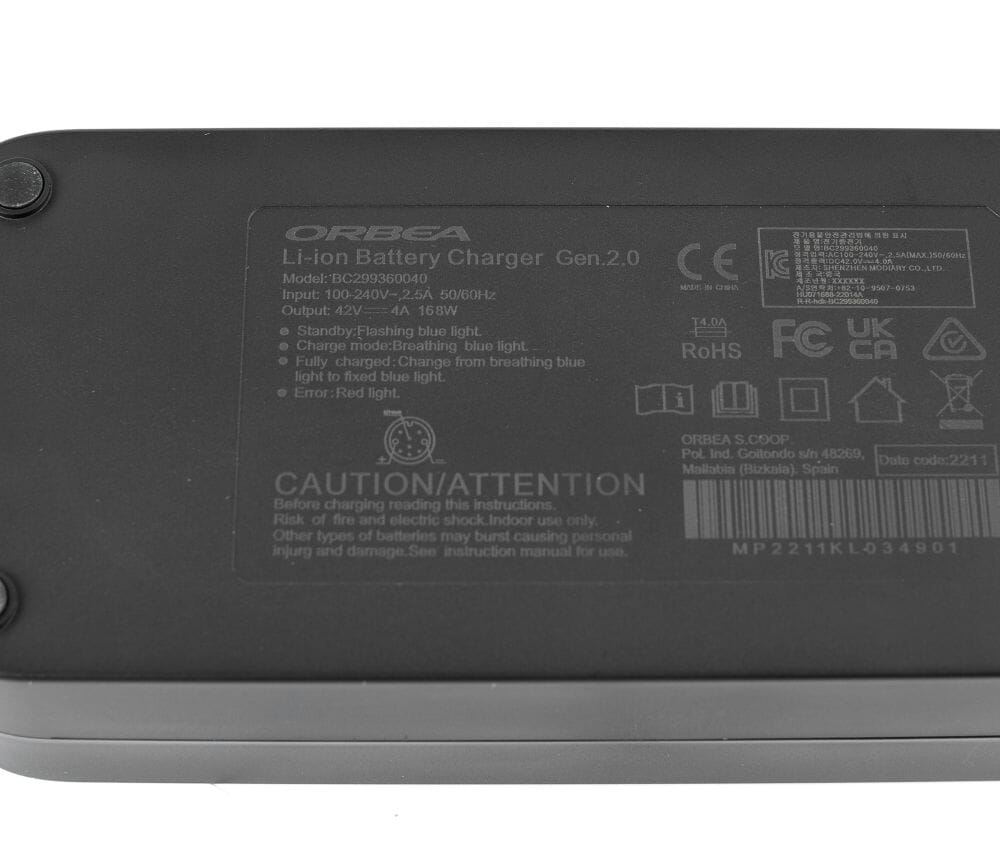 Orbea RS Smart Charger 4A-2A - original Orbea