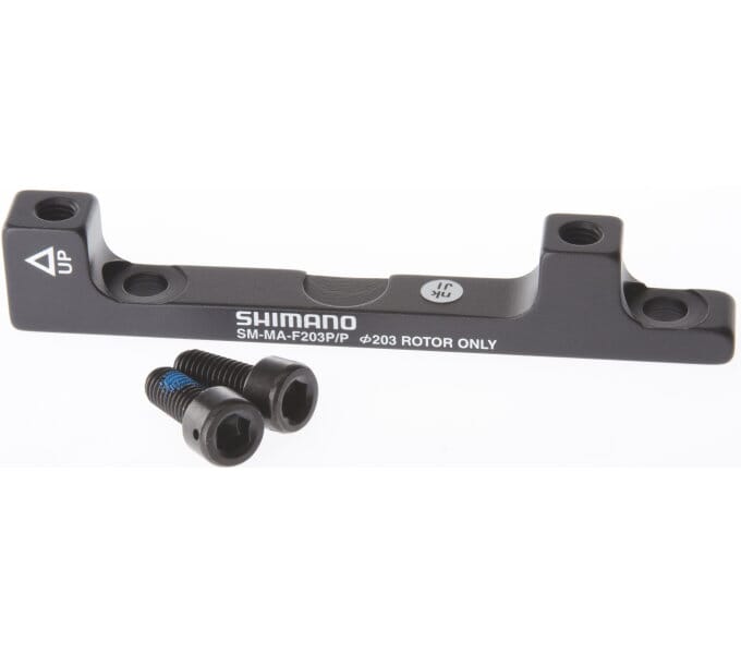 SHIMANO disc brake adapter Postmount +43mm to 203mm