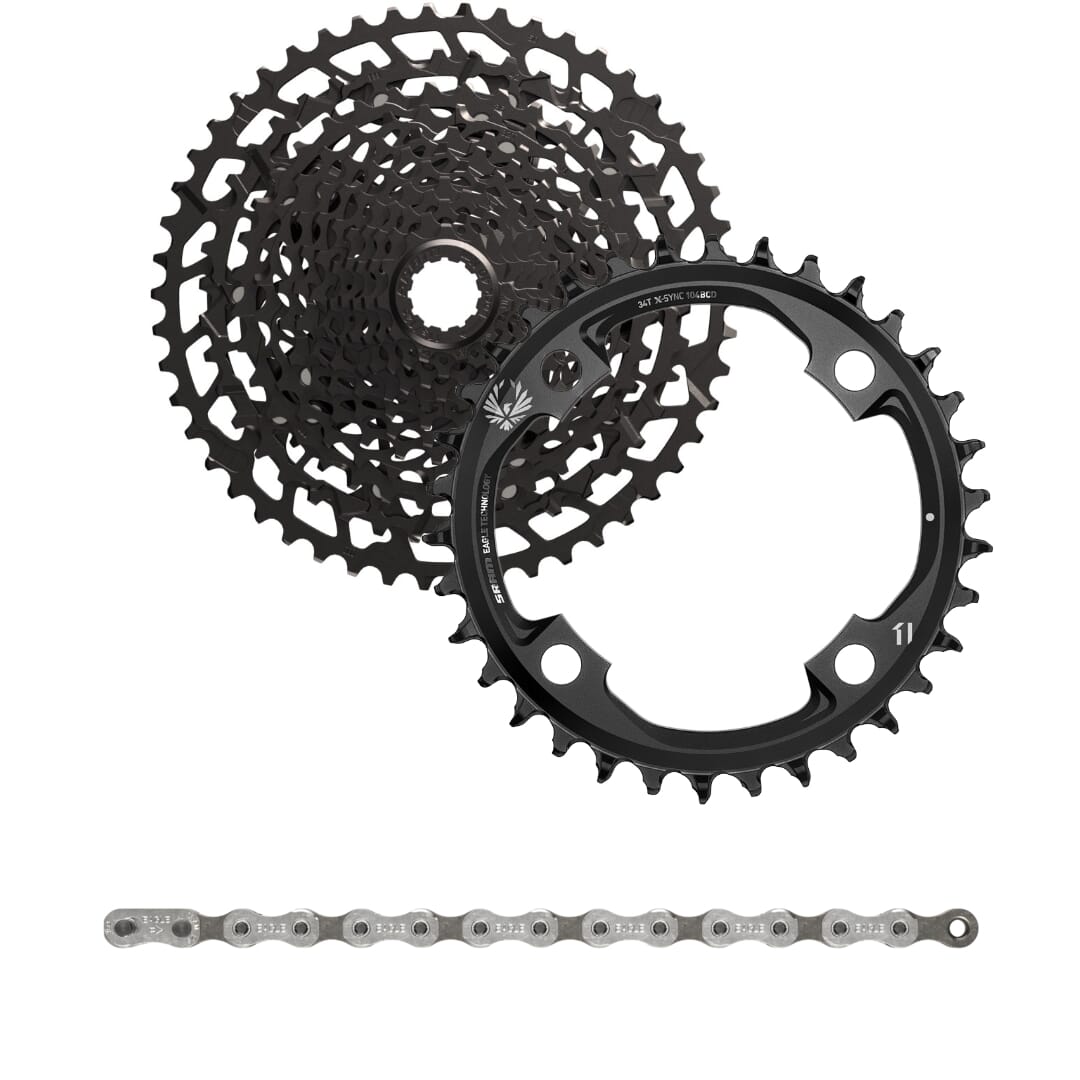 Bosch Gen.4/Gen.5 E-Bike Verschleiß-Set SRAM NX Eagle 12-fach - Spider Mount