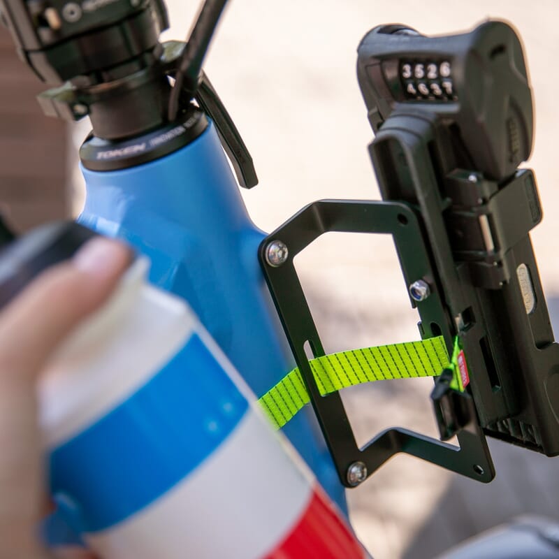 FAHRER multi-adapter for Qio - mounted with accessories