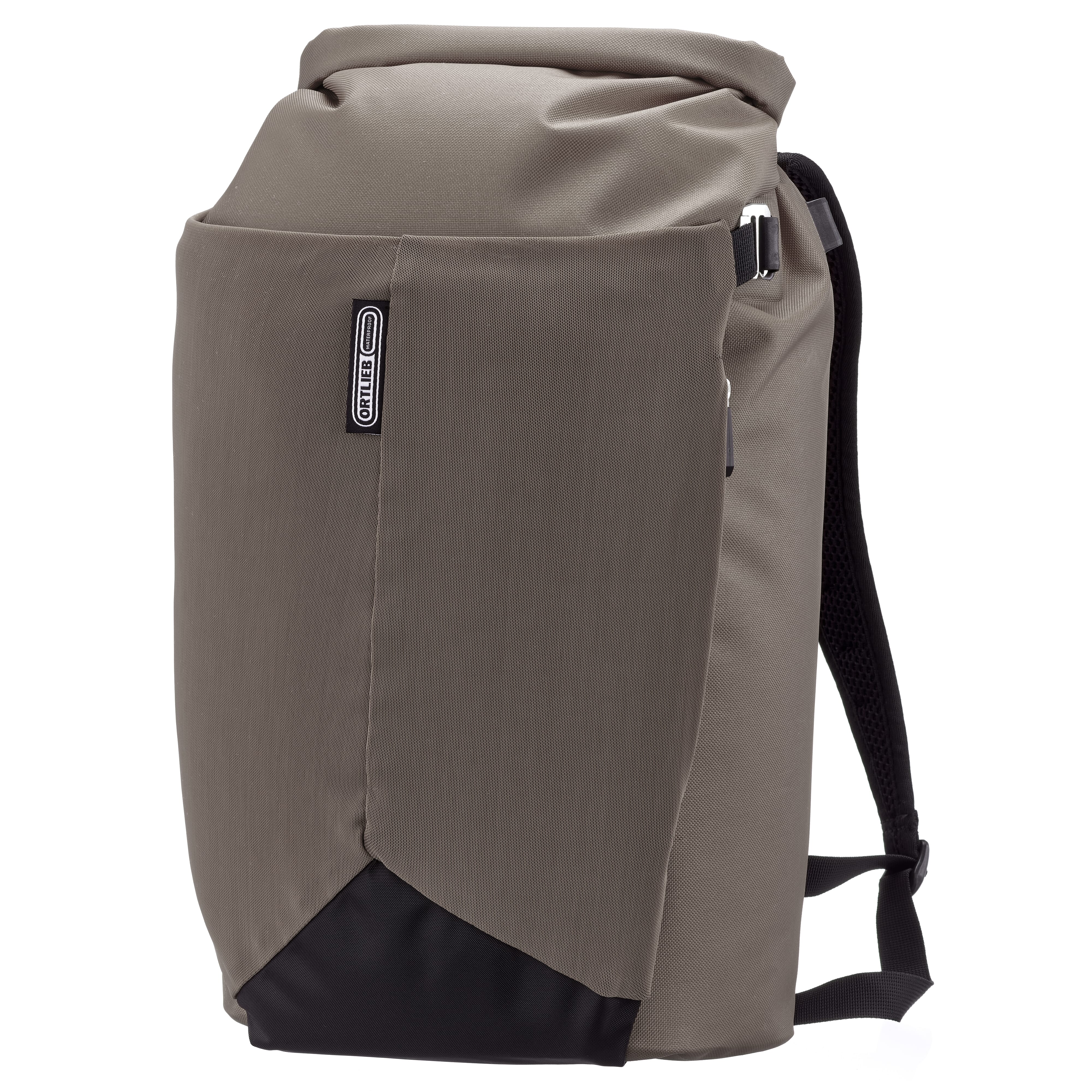Ortlieb Vario Lite 22 Liter - Vorderseite Rucksack Dark Sand
