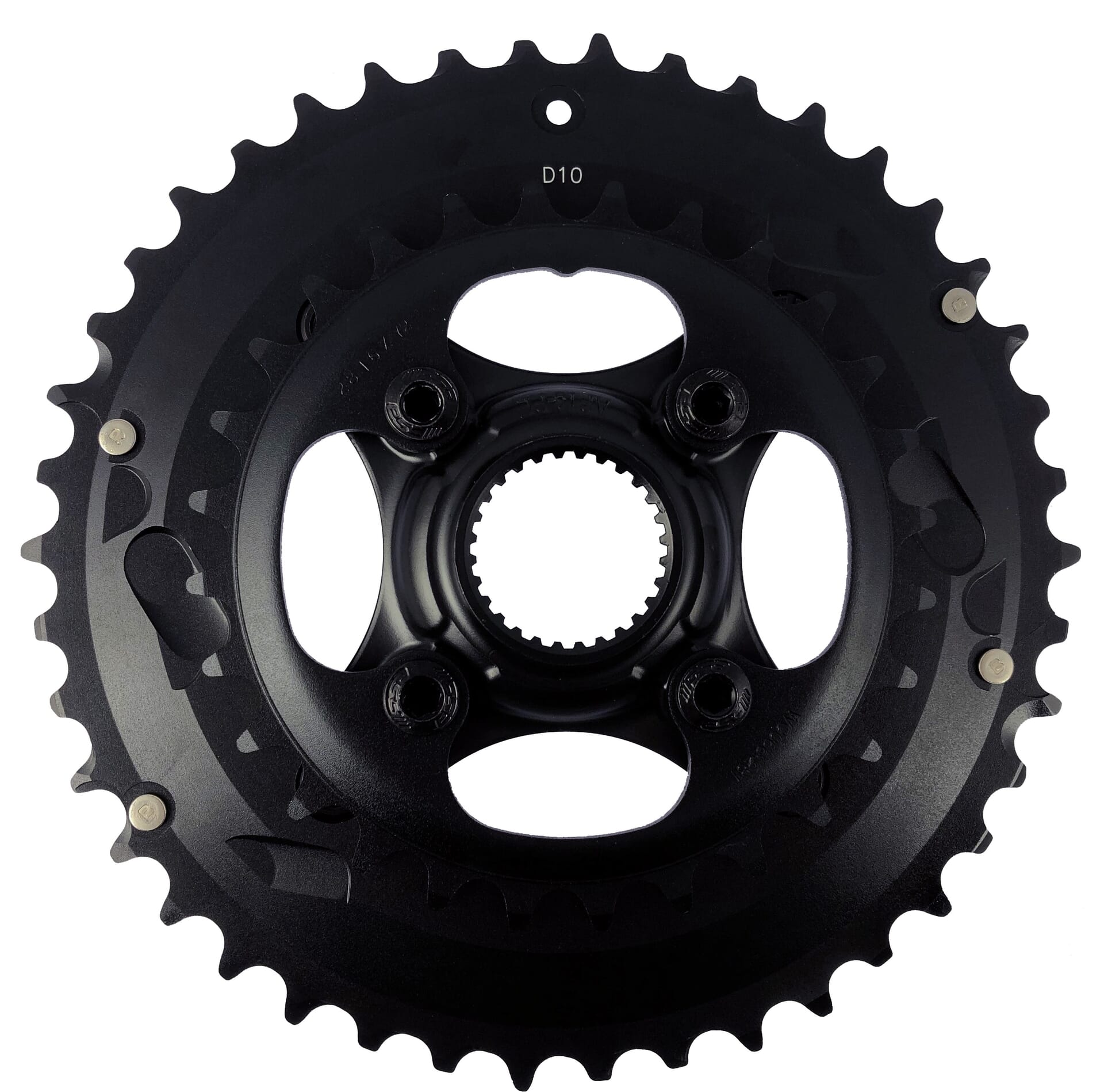 Front Chainring Set Giant chainring set 42/28 teeth 9&10-speed for Quick E+