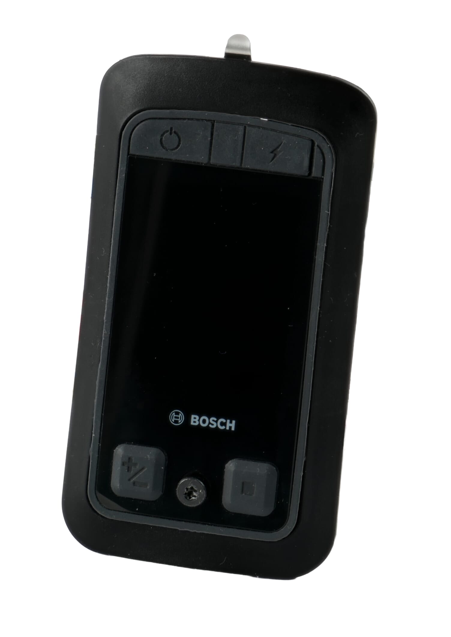 Cube display adapter for Bosch Kiox 400C - attached to the display