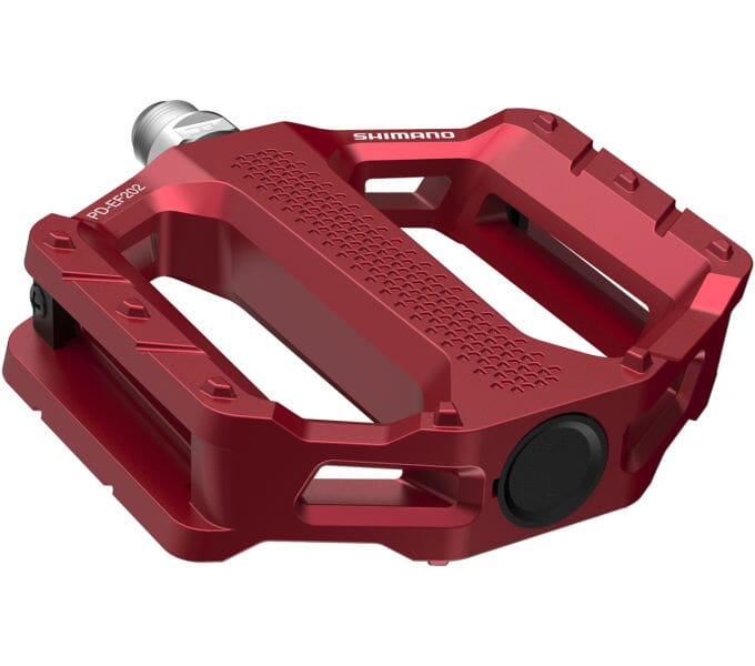 Shimano PD-EF202 pedals - red