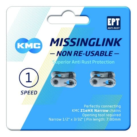 KMC Z1eHX Narrow EPT MissingLink Chain Lock