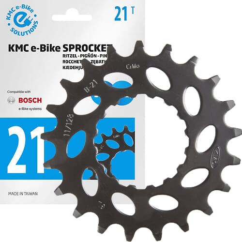 KMC e-bike sprocket 11/128 - 21 teeth