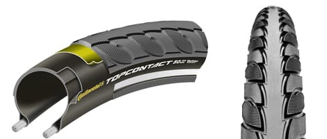 Continental Top Contact II puncture protection tyres