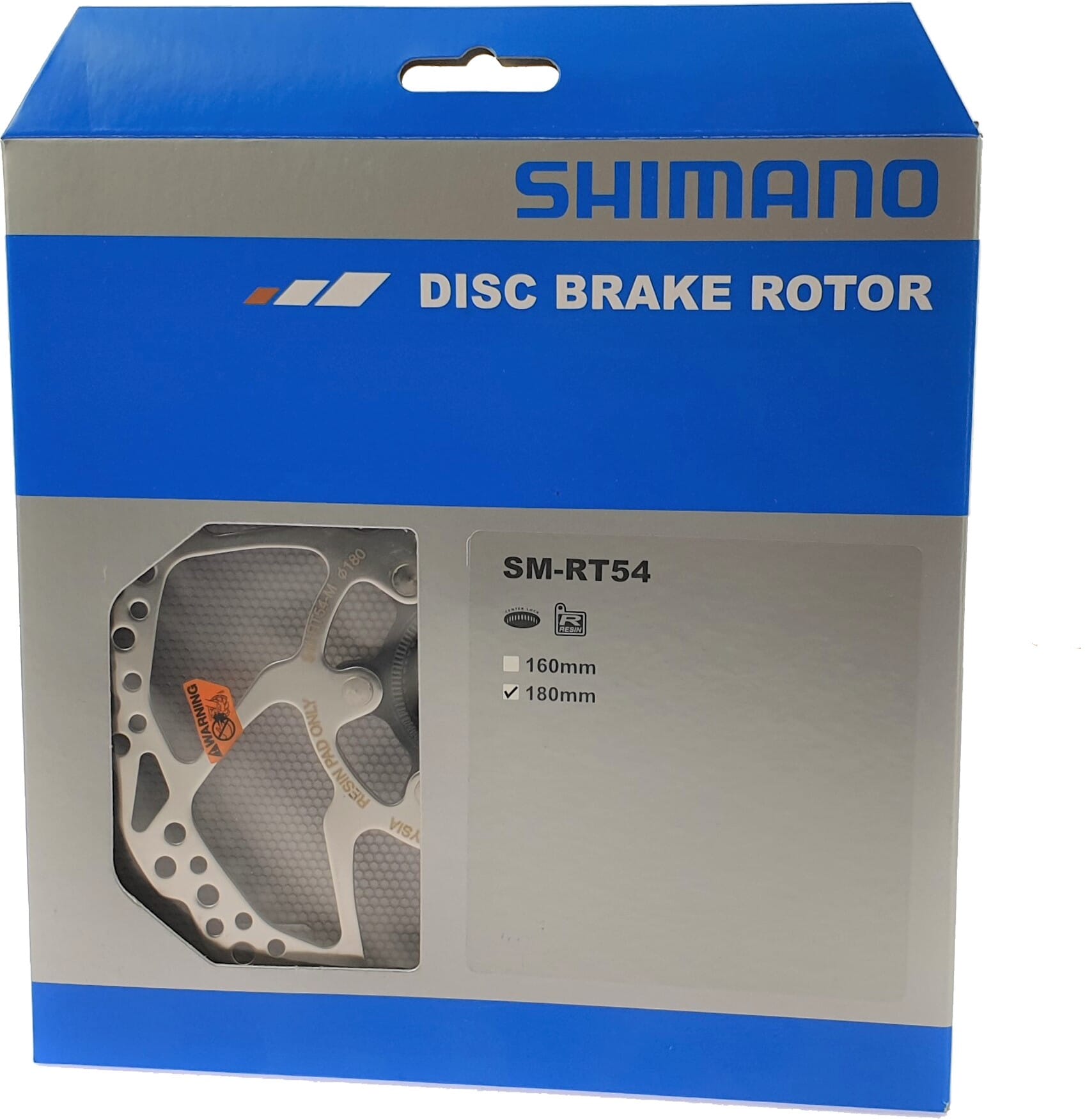 Shimano brake disc SM-RT54 Center Lock 180 mm