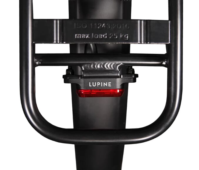 Lupine C14 G e-bike rear light for luggage rack top view