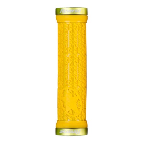 REVERSE grip Stamp Lock On Ø30mm x 135mm yellow/apple green
