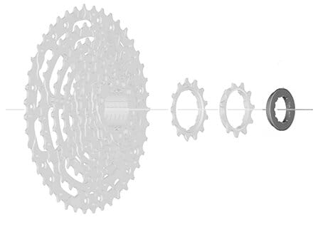 Shimano CS-LG400-11 lock ring | Lock nut for sprocket block